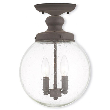 Northampton 1 Light 8 Inch Wide Flush Mount by Livex - 50911