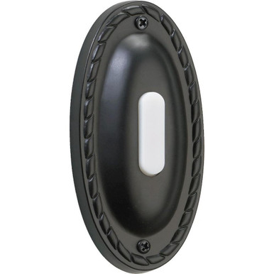 Traditional Oval Door Chime Button by Quorum 7-308-95 - 7-308-95