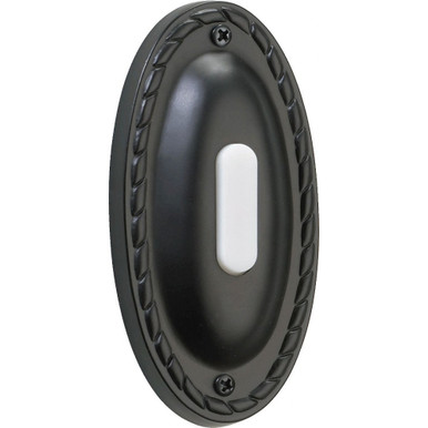 Traditional Oval Door Chime Button by Quorum 7-308-95 - 7-308-95