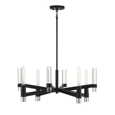 Windamere 4 Light Chandelier 12.5 Inch Tall and 28 Inch Wide by Savoy House - L1-2960-4-189