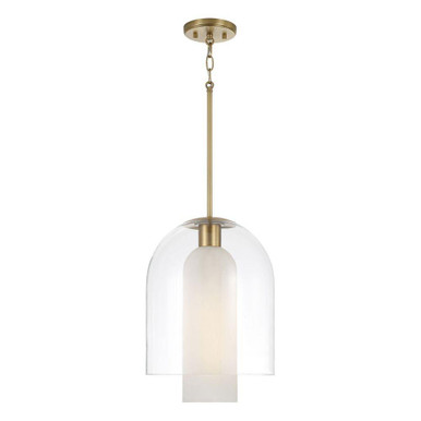 Liz 1 Light Pendant 16.5 Inch Tall and 12 Inch Wide by Capital - 358911AD
