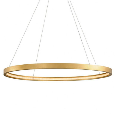 Jasmine 132W 1 LED Pendant In Geometric Style 2.5 x 56 Inches by Corbett - 284-44-GL