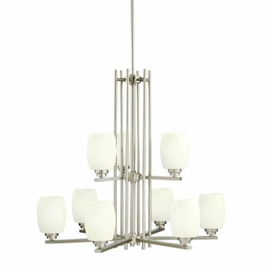 Eileen 9 Light Large 2 Tier Chandelier by Kichler - 1897