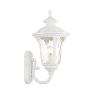 Oxford 1 Light Traditional Outdoor Wall Lantern 18 Inch Tall by Livex - 7852