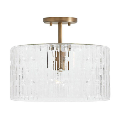 Emerson 1 Light 15 Inch Wide Semi Flush Mount by Capital - 241311