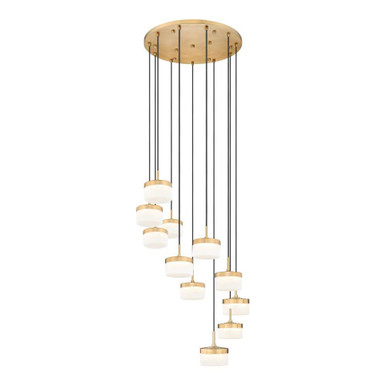 Renaud 18W 11 LED Chandelier 5 Inch Tall and 28 Inch Wide by Z Lite - 827P6-11R