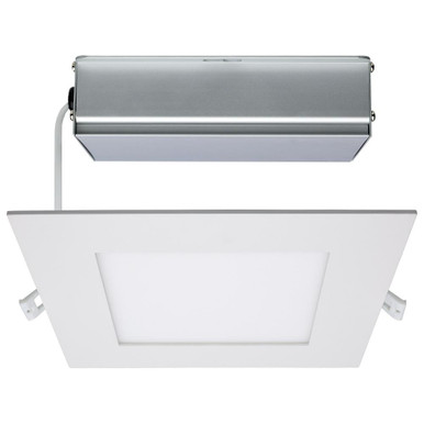 ColorQuick 8 Inch 24W LED CCT Direct Wire Square Downlight by Satco - S11831