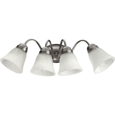 4 Light Wall Sconce 25 Inch Wide by Quorum - 5403-4-65