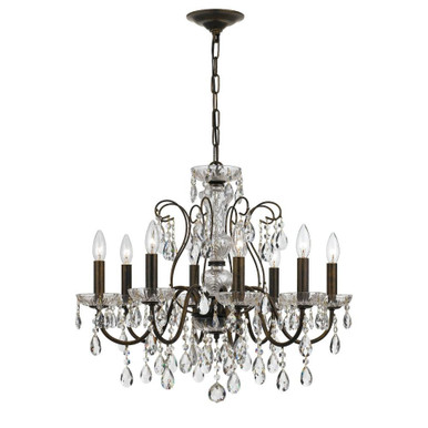 Butler 8 Light Medium Chandelier by Crystorama - 3028