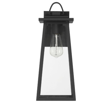 Ivory Dusk 1 Light Outdoor Wall Mount 18 Inch Tall X 7 Inch Wide by Hunter - 46055