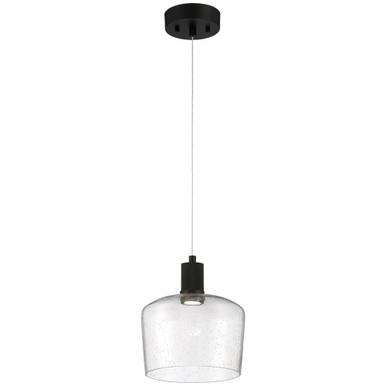 Port Nine 9W 1 LED Pendant 9.25 x 9 Inches by Access 63141LEDD-MBL - 63141LEDD-MBL