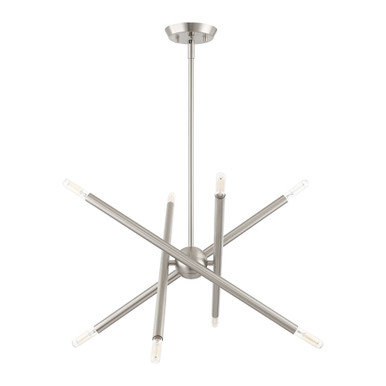 Soho 8 Light Small Chandelier by Livex - 46774
