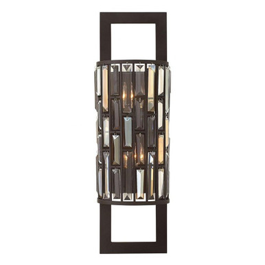 2 Light Wall Sconce 25.5 Inch Tall by Fredrick Ramond - FR33730