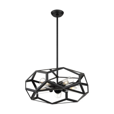 Zemi 5 Light Medium Chandelier by Nuvo - 60/7304