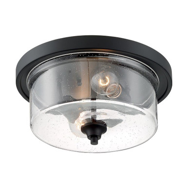 Bransel 2 Light 12.88 Inch Wide Flush Mount by Nuvo - 60-7-2F