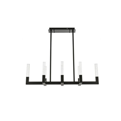 Noemi 40W 8 LED Light Medium Pendant by Elegant - 1030G42
