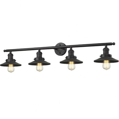 Railroad Four Light Bath Vanity 42 x 10 In by Innovations - 215-OB-M5
