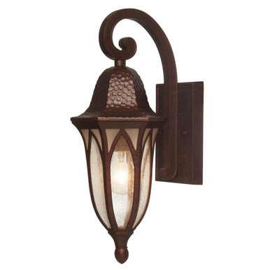 Berkshire 1 Light Outdoor Wall Lantern by Designers Fountain - 20611-bac