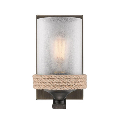 Chatham 1 Light Vanity Light by Golden - 1048-BA1 GMT-CS