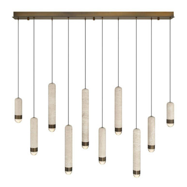 Cambre 4W 10 LED Linear Chandelier 20 Inch Tall X 5.5 Inch Wide by Eurofase - 50129
