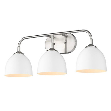 Zoey 3 Light Vanity Light by Golden - 6956-BA3