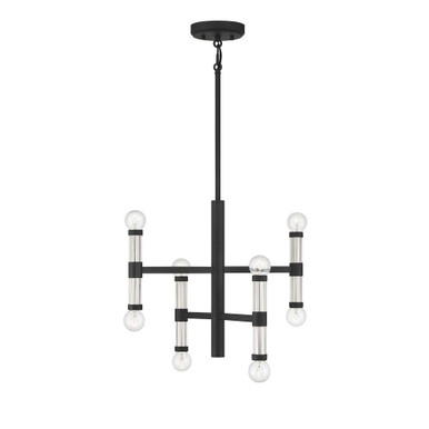 Kingsburg 8 Light Chandelier 14.75 Inch Tall X 18 Inch Wide by Savoy House - L1-6730-8