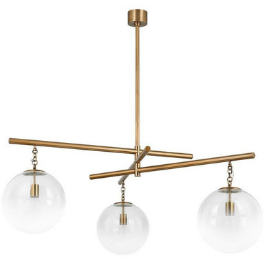 Kokoro 6 Light Medium Chandelier by Troy - F1059-PBR