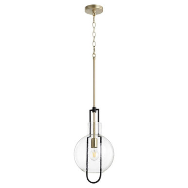 1 Light Small Pendant 18.75 Inch Tall by Quorum - 89-10-6965