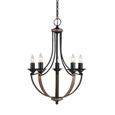 Corbeille 5 Light Medium Chandelier by Generation Lighting - 3280405