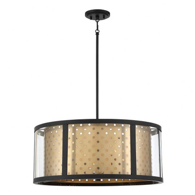 Grado 6 Light Medium Chandelier by Eurofase - 39416