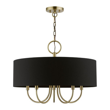 Huntington 5 Light Large Pendant by Livex - 40115