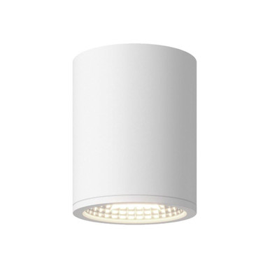 Nordic 15W LED Outdoor Flush Mount 6 Inch Tall and 5 Inch Wide by Kuzco - EC265106
