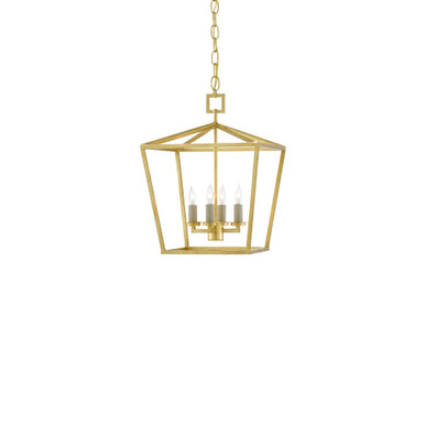 Denison 4 Light Medium Pendant by Currey Company - 9000-SDEN