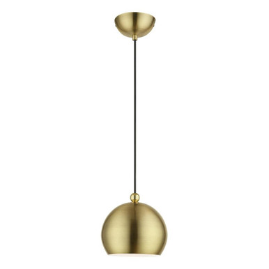 Stockton 1 Light Small Pendant by Livex - 45481
