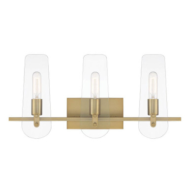 Bergen Beach 3 Light Vanity Light by Designers Fountain - D256M-3B-BG