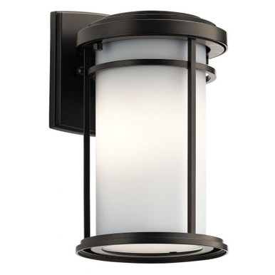 Toman 1 Light Outdoor Wall Lantern 10.25 Inch Tall by Kichler - 49686