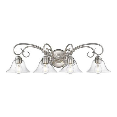 Homestead 4 Light Vanity Light by Golden - 8606-BA4