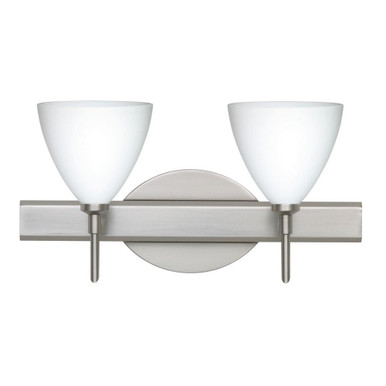 Mia 2 Light Vanity Light by Besa - 2SW-MIA
