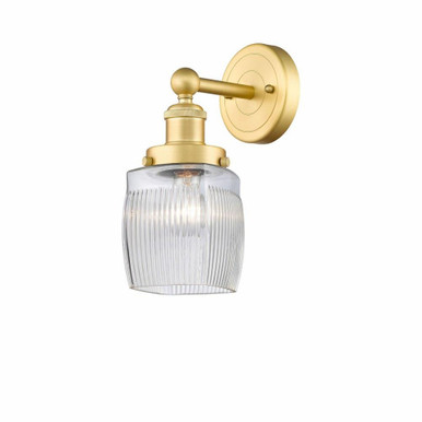 Colton 1 Light Modern Wall Sconce by Innovations - 616-1W-SG-G302