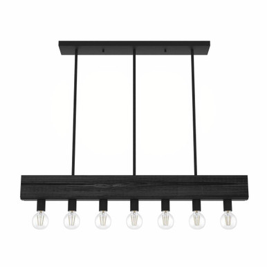 Donelson 7 Light Linear Chandelier by Hunter - 19057