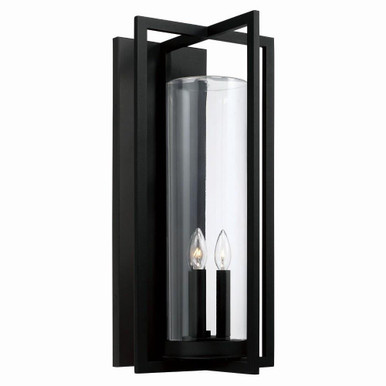 Kent 3 Light Outdoor Wall Lantern by Capital - 948231BK