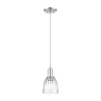 Brookfield 1 Light Cord Hung Mini Pendant 10X 5.75 Inch Wide by Innovations - 716-1P-G442