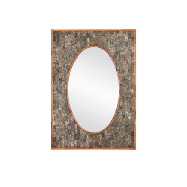 Ebba Rectangular Mirror 41 Inch Tall and 29 Inch Wide by Currey Company - 1000-0155