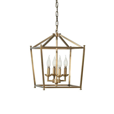Gridlock 4 Light Pendant 18 Inch Tall and 14 Inch Wide By Varaluz - 538P04