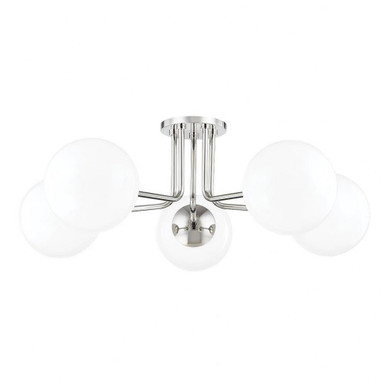 Stella 5 Light 30 Inch Wide Semi Flush Mount by Mitzi - H105605
