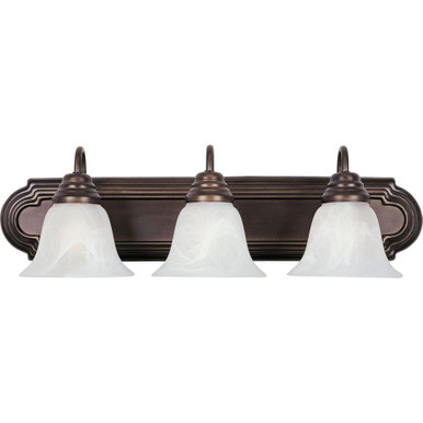 Essentials 801X 3 Light Vanity Light by Maxim - 8013
