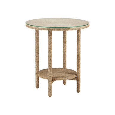 Limay Accent Table 24.25 Inch Tall and 22 Inch Wide by Currey Company - 3000-0215
