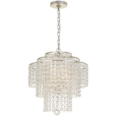 Arielle 4 Light Small Chandelier by Crystorama - ARI-304