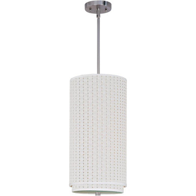 Elements 1 Light Large Pendant 19 Inch Wide by ET2 E95042-100SN - E95042-100SN