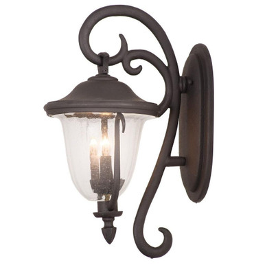 Santa Barbara 2 Light Small Outdoor Wall Lantern by Kalco - 9001